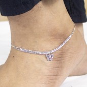 https://www.himelshop.com/Alloy Silver Butterfly Payel Anklet Foot Chain Bracelet