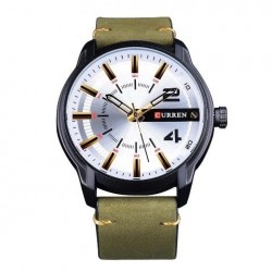 https://www.himelshop.com/Curren Men's Green Military Waterproof Watch (Dial - 4.7cm)