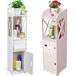 https://www.himelshop.com/Waterproof Bathroom and Living Room Corner Cabinet 2 Layer Rack