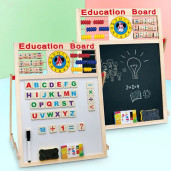 https://www.himelshop.com/Kids Learning Education Board with magnetic white & black board