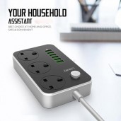 https://www.himelshop.com/Multi plug Power Sockets Universal 6 USB LDNIO 