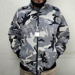 Kamo Print winter Double Part Premium Quality Jacket for Men