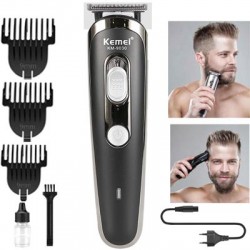 Personal Hair Cutter and Shaver Rechargeable Trimmer Kemei KM-9030  