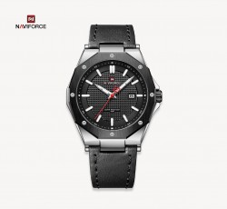 https://www.himelshop.com/NAVIFORCE Men's Watch Fashion Casual Polygon 3ATM Waterproof Quartz Leather Clock