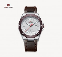 https://www.himelshop.com/NAVIFORCE Men's Watch Fashion Casual Polygon 3ATM Waterproof Quartz Leather Clock