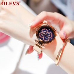 Women Luxury Watch Starry Sky Rhinestone